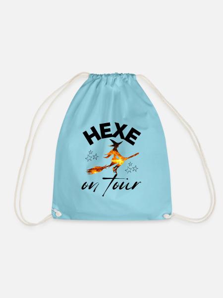 HEXE on tour HEXEN hexen - Turnbeutel - Aqua