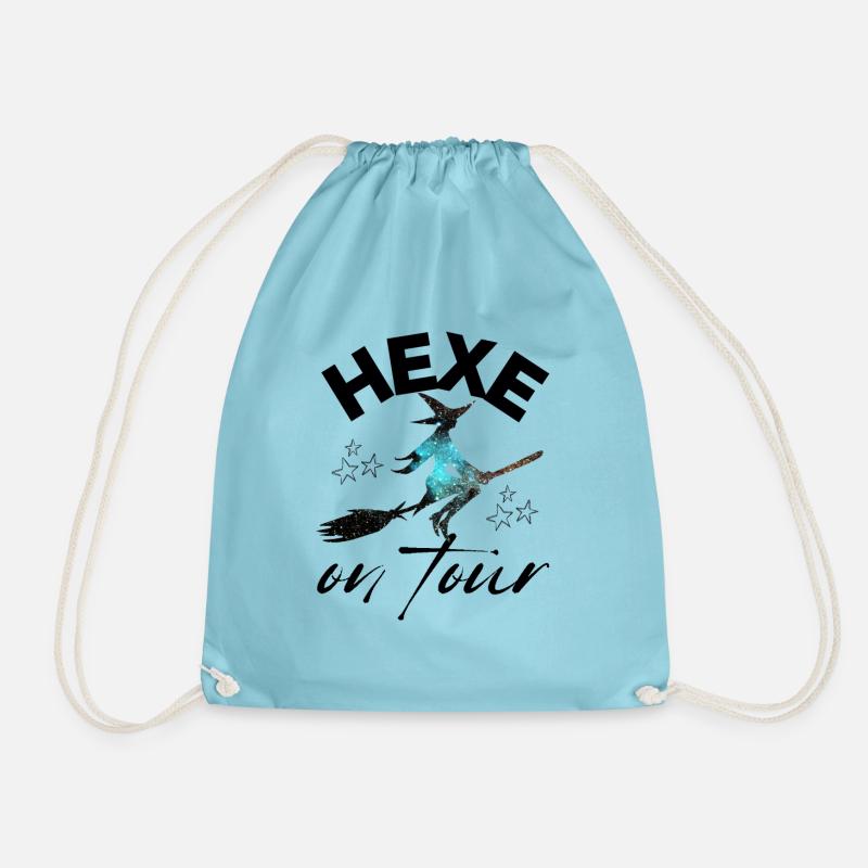HEXE on tour HEXEN hexen - Turnbeutel - Aqua