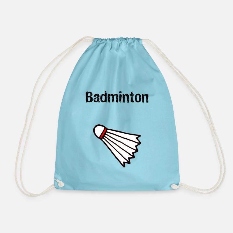Badminton - Turnbeutel - Aqua