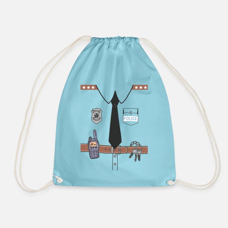 Funny Cute Uniform - Turnbeutel - Aqua