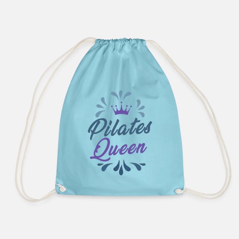 Pilates Queen - Turnbeutel - Aqua
