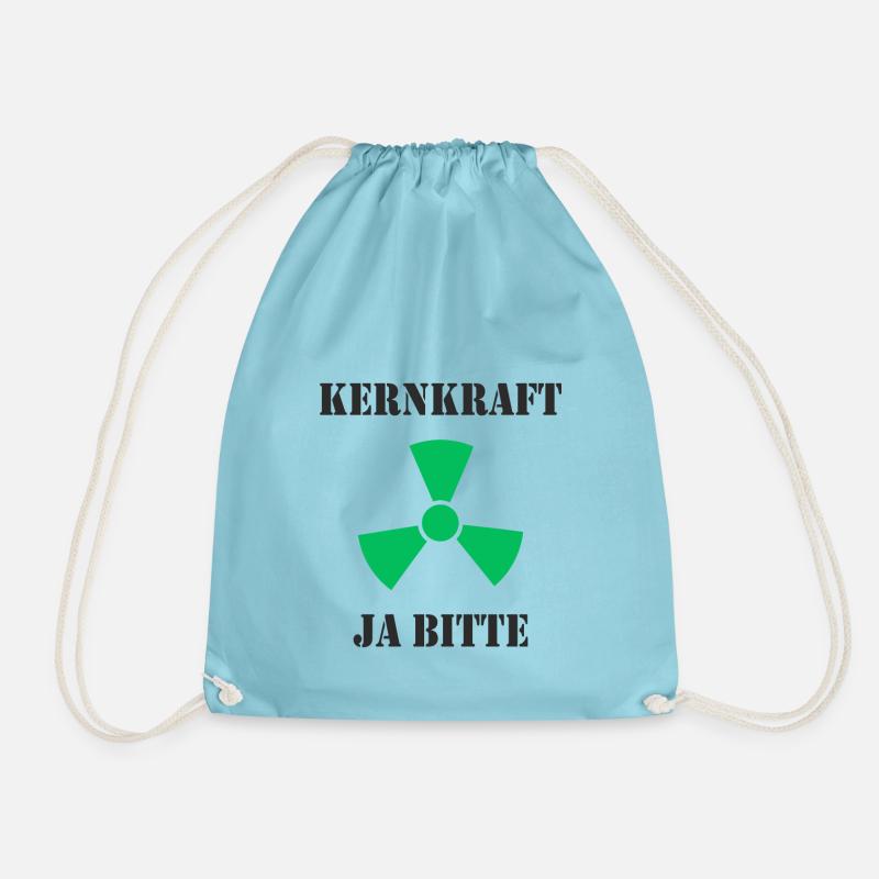 Kernkraft, Ja bitte - Turnbeutel - Aqua