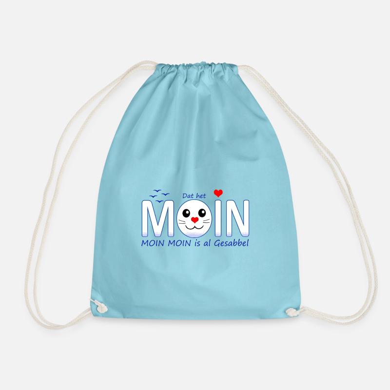 Moin Moin - Turnbeutel - Aqua