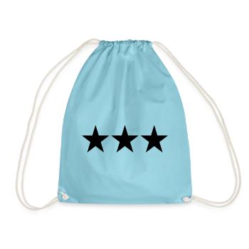 3 ÉTOILES - Sac de sport léger - aqua - Devant
