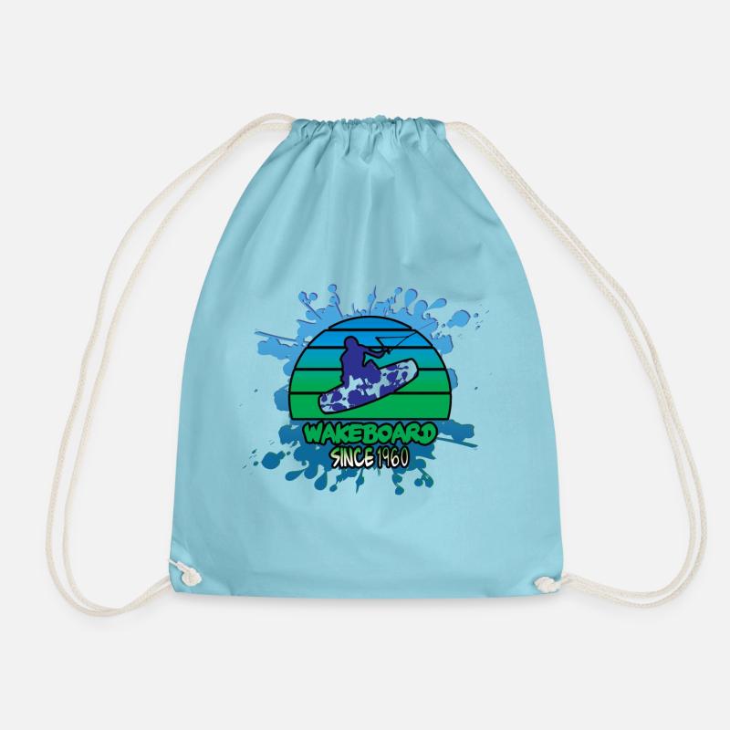 Wakeboard, Splash - Turnbeutel - Aqua