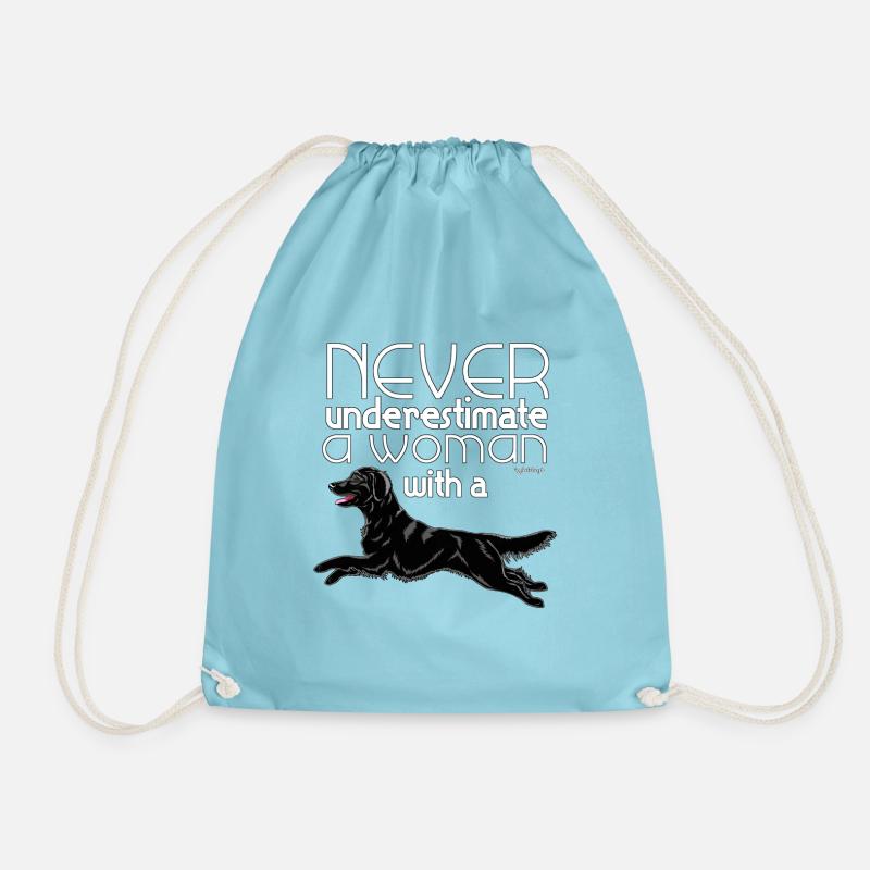 Flattie Underestimate 2 - Turnbeutel - Aqua
