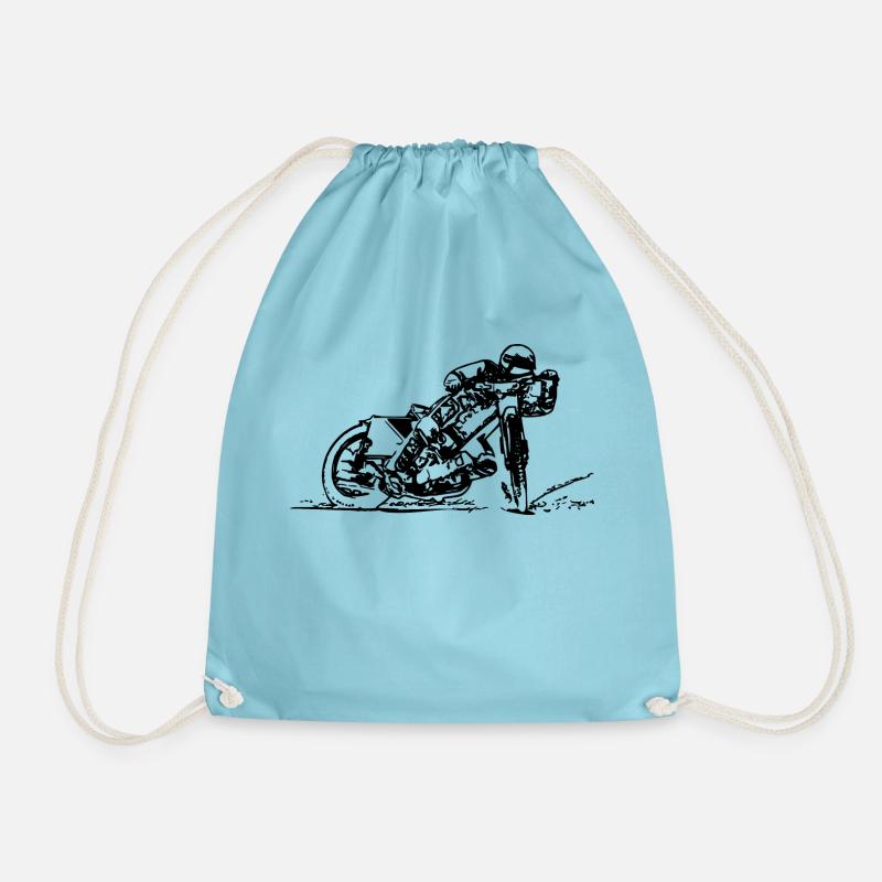 Grasbahn - Turnbeutel - Aqua