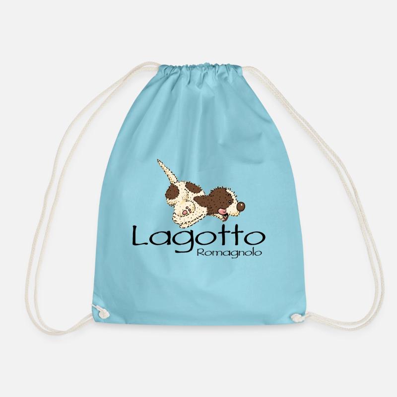 Pinocomic4 1 - Drawstring Bag - aqua
