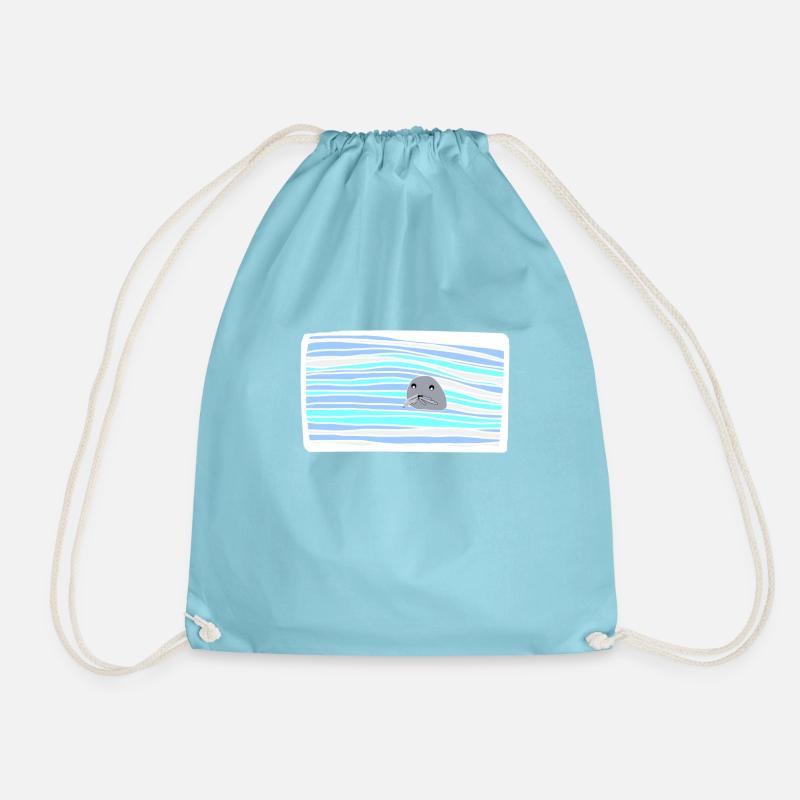 Robbe - Turnbeutel - Aqua