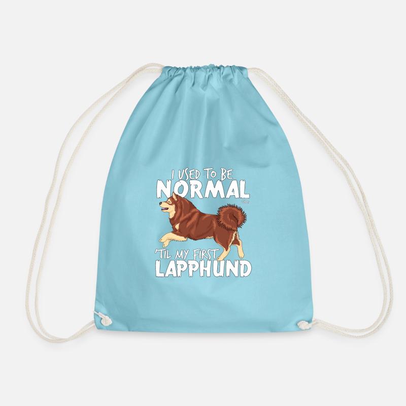 lapphundnormal - Turnbeutel - Aqua