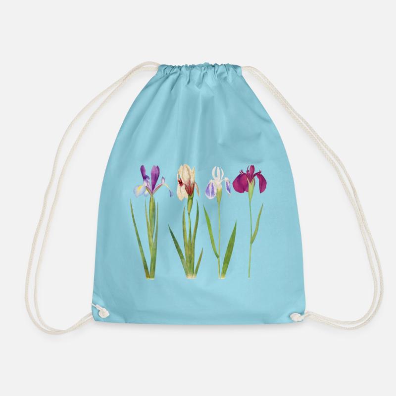 Iris - Turnbeutel - Aqua