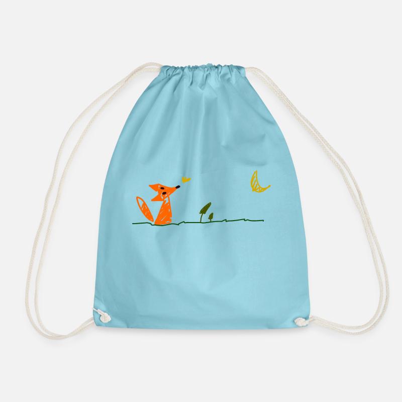 Fuchs - Turnbeutel - Aqua