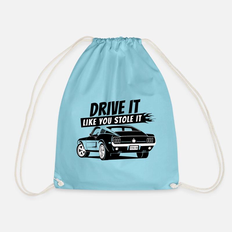 Drive it - Fastback 2 - Turnbeutel - Aqua