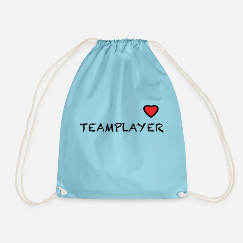 Teamplayer - Turnbeutel - Aqua