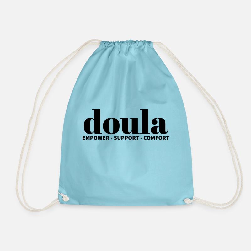 Doula Design 5 - Turnbeutel - Aqua