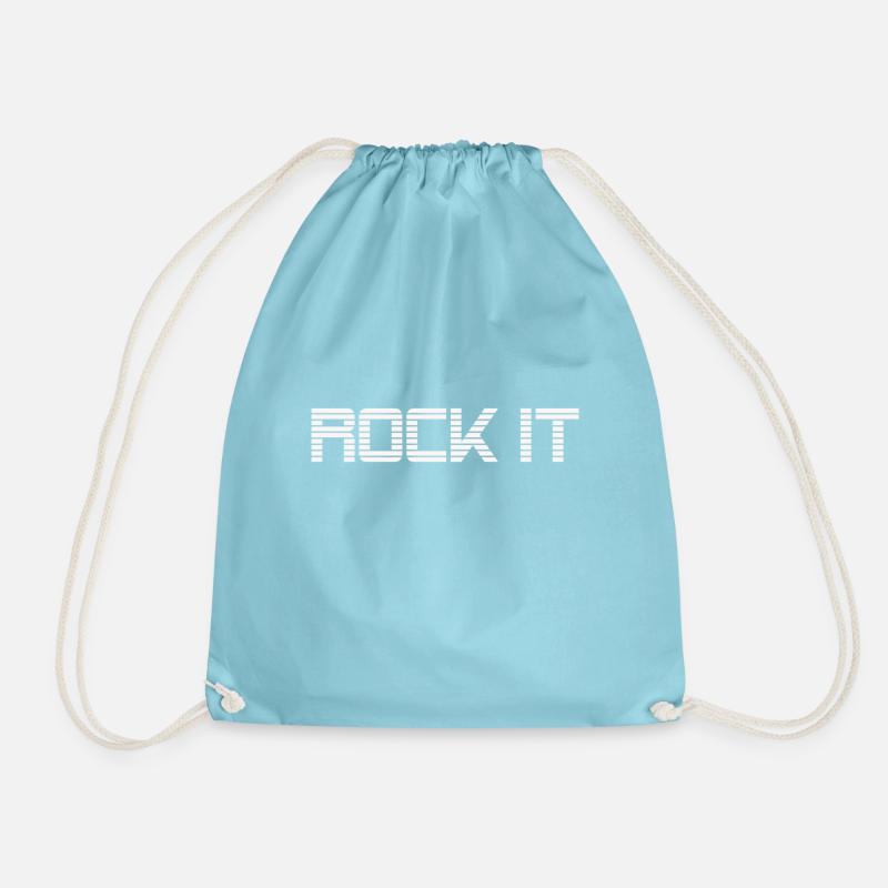 Rock it - Turnbeutel - Aqua