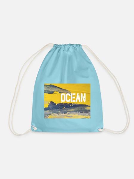 ocean - Turnbeutel - Aqua