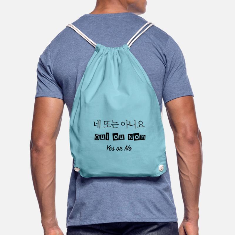 네 또는 아니요 - Ja oder Nein - Ja oder Nein Turnbeutel