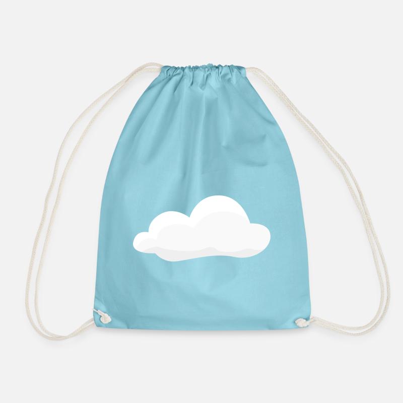 Wolke - Turnbeutel - Aqua