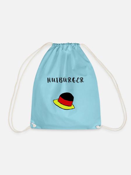 Hutbürger - Turnbeutel - Aqua