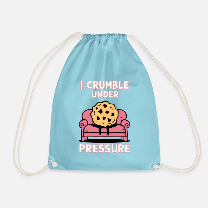 I crumble under pressure - Turnbeutel - Aqua