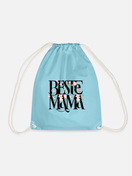 Beste Mama - Turnbeutel - Aqua