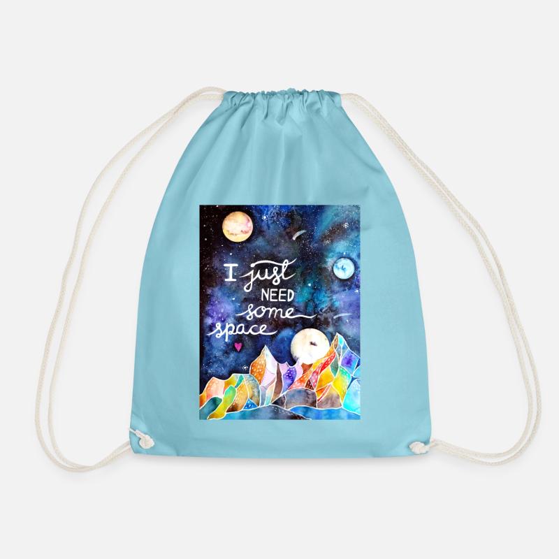 Watzmann - Drawstring Bag - aqua