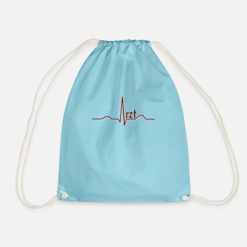 Arzt - Turnbeutel - Aqua