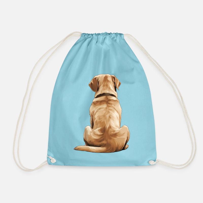 Labrador Retriever - Turnbeutel - Aqua