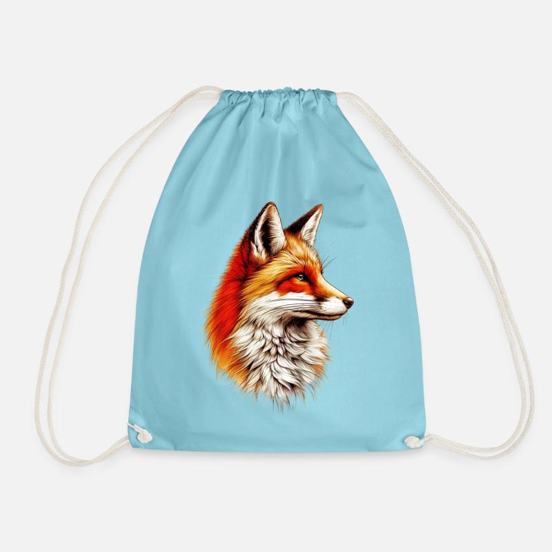 Fuchs - Turnbeutel - Aqua