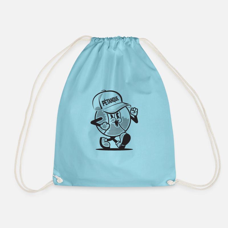 Boule de pétanque pour le Boule de pétanque Cap Boule - Sac de sport léger - aqua