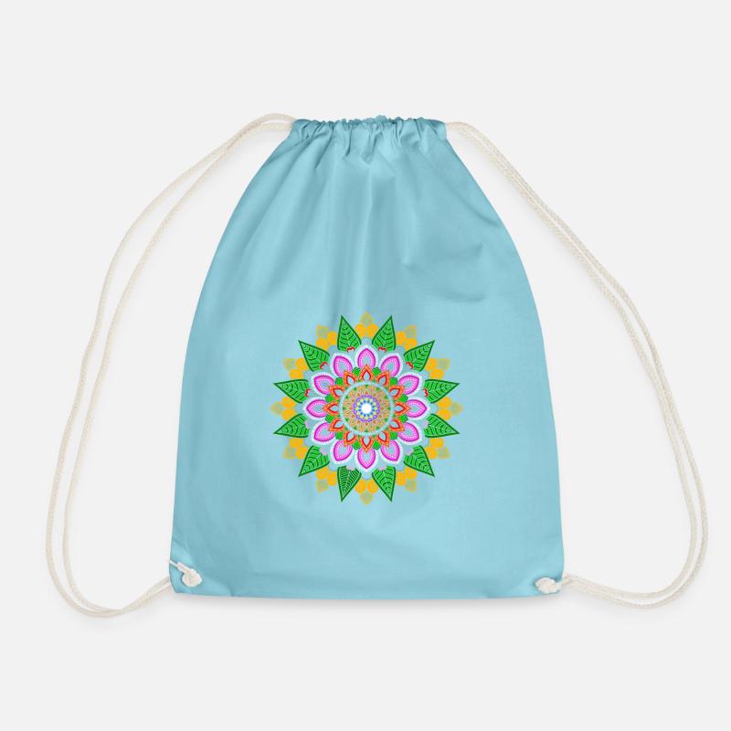 Manu Mandala - Turnbeutel - Aqua