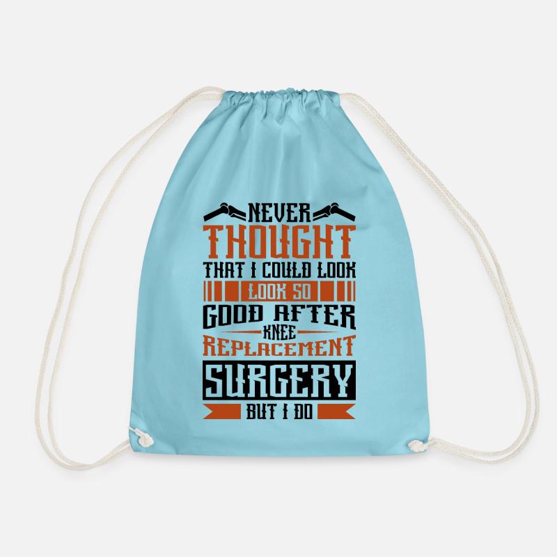 I could look so good after Knee Replacement - Turnbeutel - Aqua