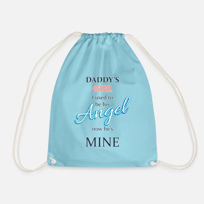 Angel - Turnbeutel - Aqua