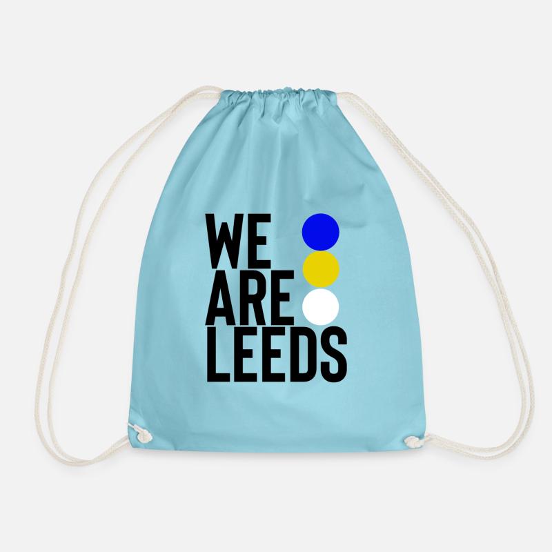 Leeds - Drawstring Bag - aqua
