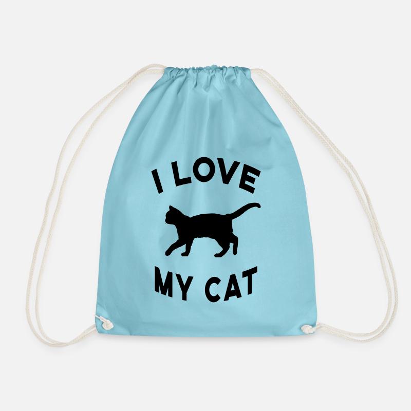 Chat Chats Chat Ami Chat Dame ChatOn - Sac de sport léger - aqua
