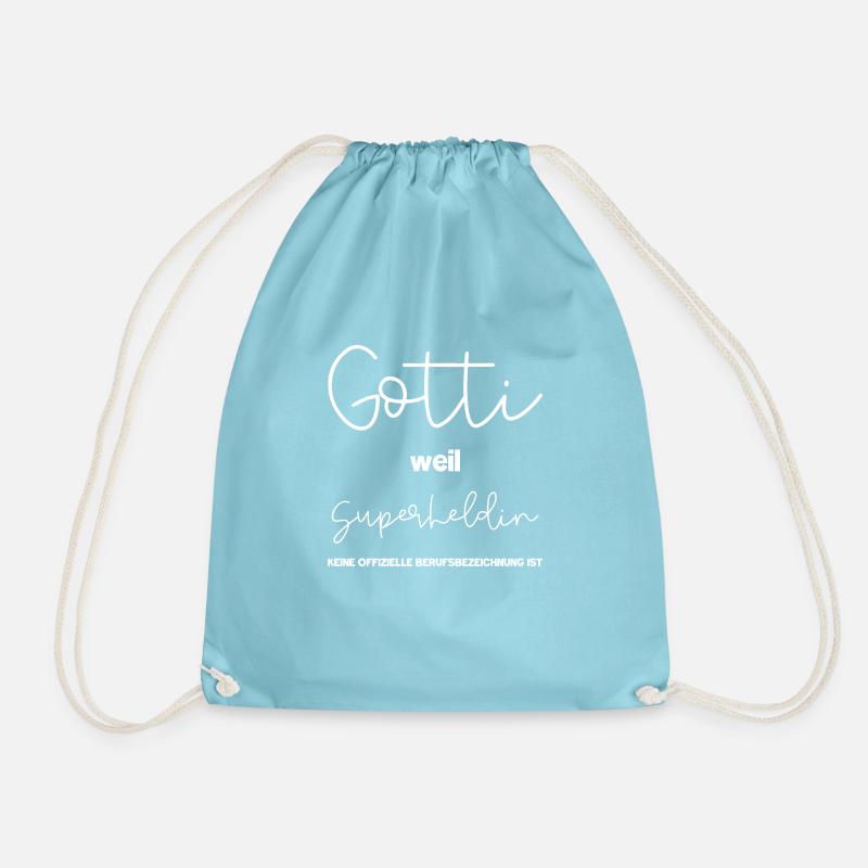Gotti Heldin - Turnbeutel - Aqua
