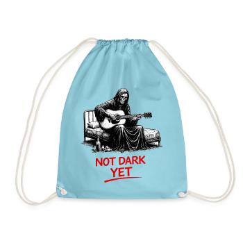 Pas encore sombre : guitariste de Grim Reaper - Sac de sport léger - aqua - Devant