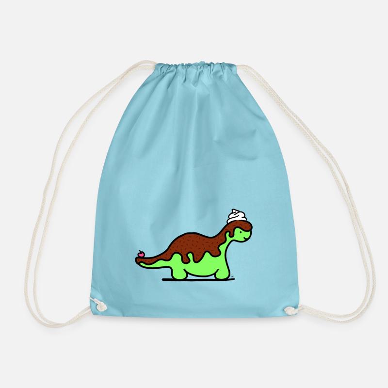 Dino - Turnbeutel - Aqua