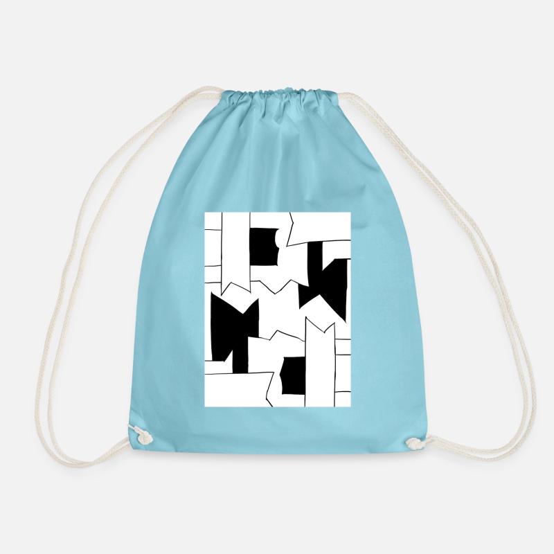 Lesezeichen - Turnbeutel - Aqua