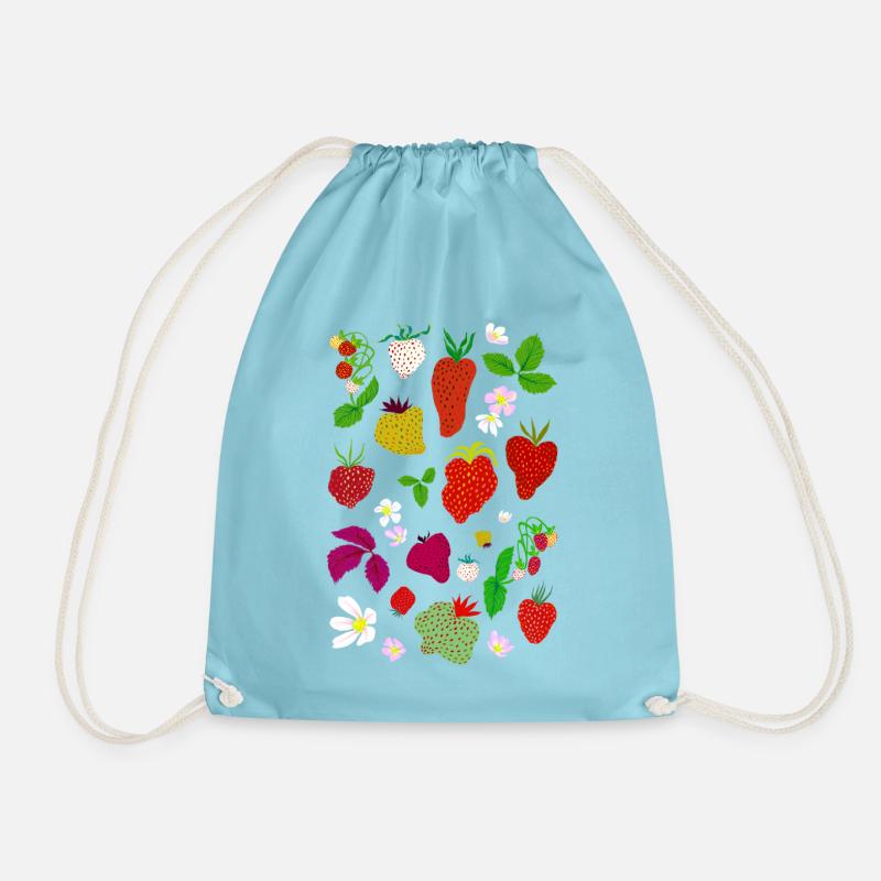 ERDBEEREN - Turnbeutel - Aqua