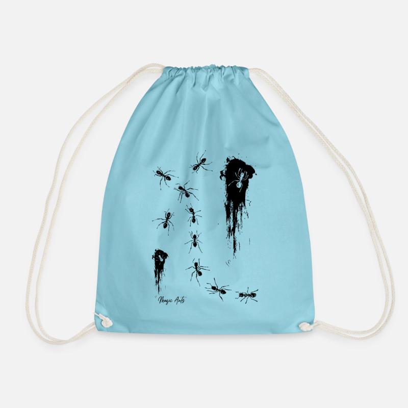 Magic Ant's - Drawstring Bag - aqua