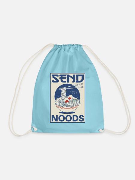 SEND NOODS - Turnbeutel - Aqua