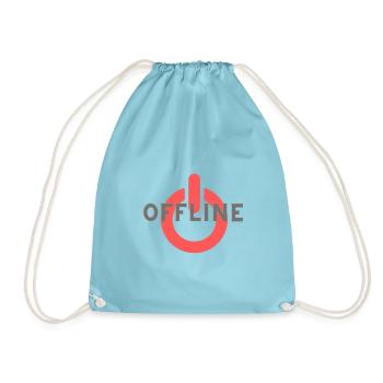 Offline - Turnbeutel - Aqua - Vorne