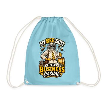 Beekeeper Bee Suit - Turnbeutel - Aqua - Vorne