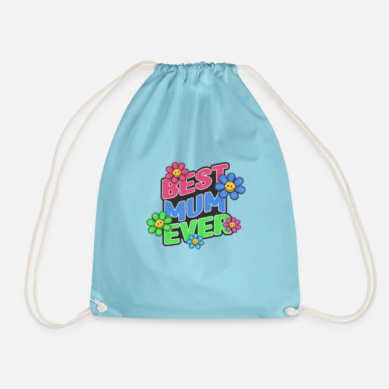 Best Mum ever - Turnbeutel - Aqua