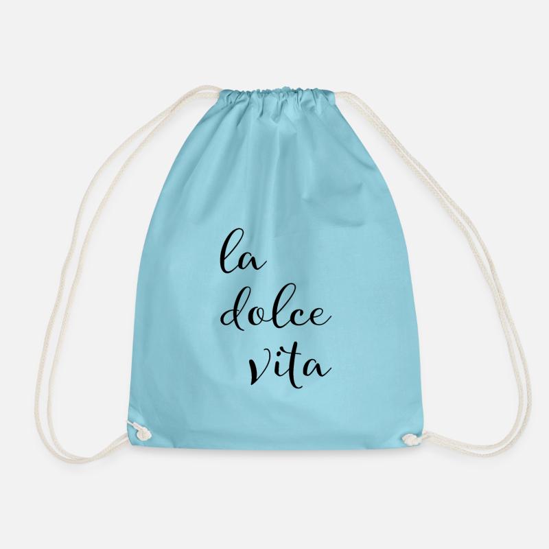 La dolce vita - Turnbeutel - Aqua