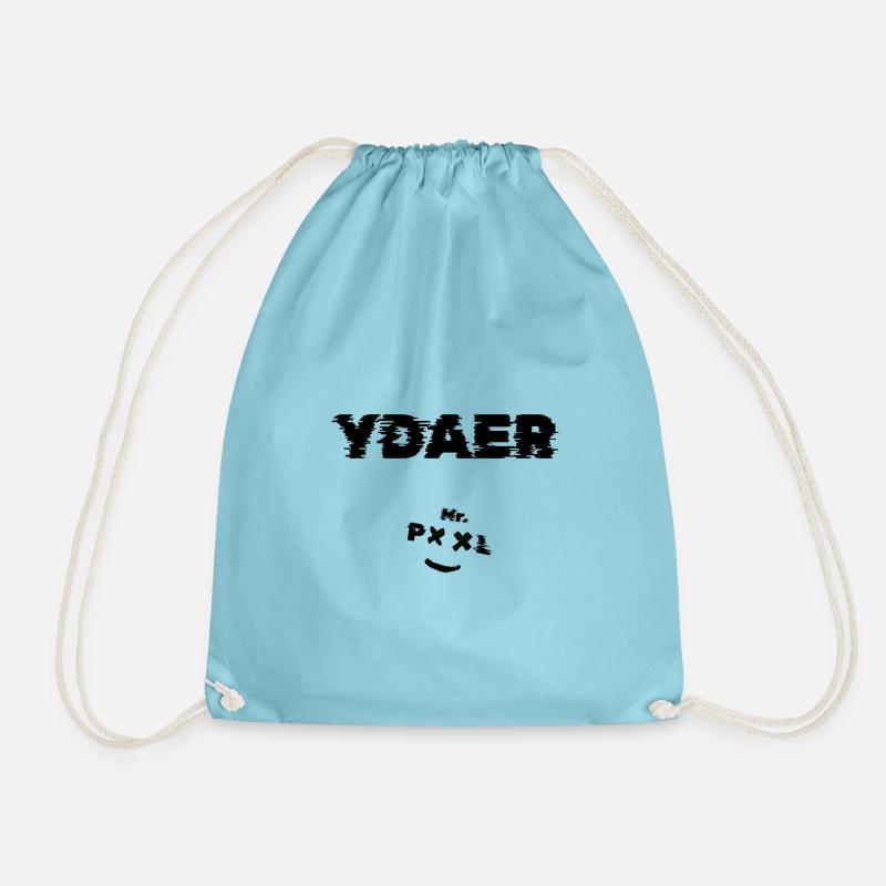 Mr Pool Ready - Turnbeutel - Aqua