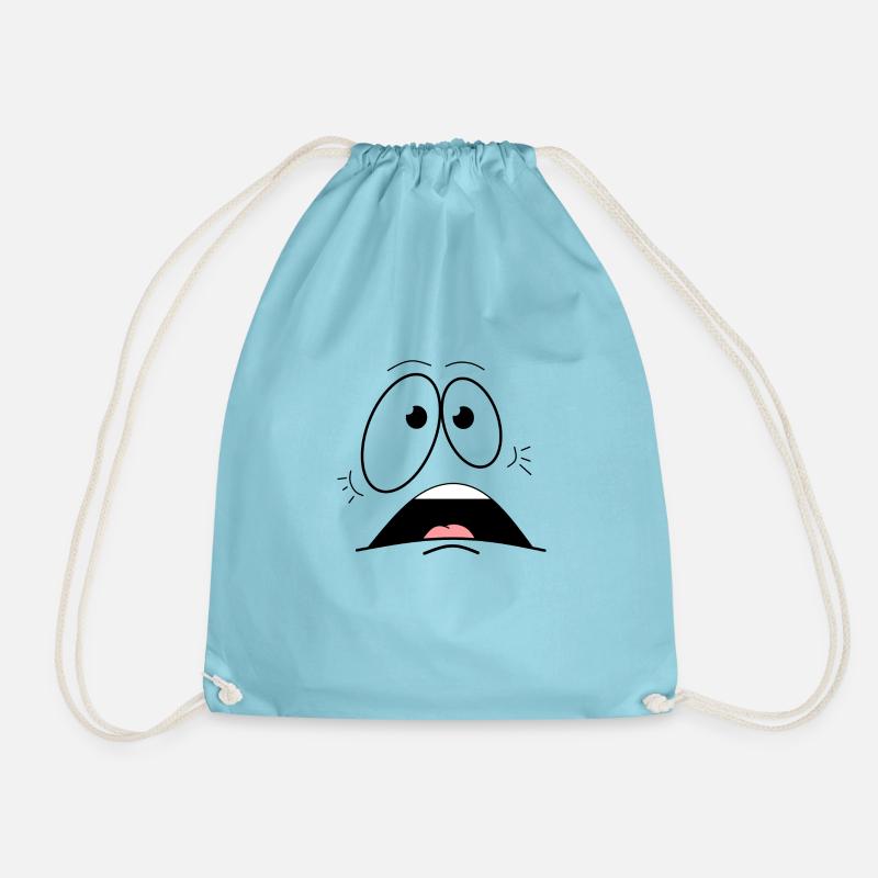Fright - Drawstring Bag - aqua