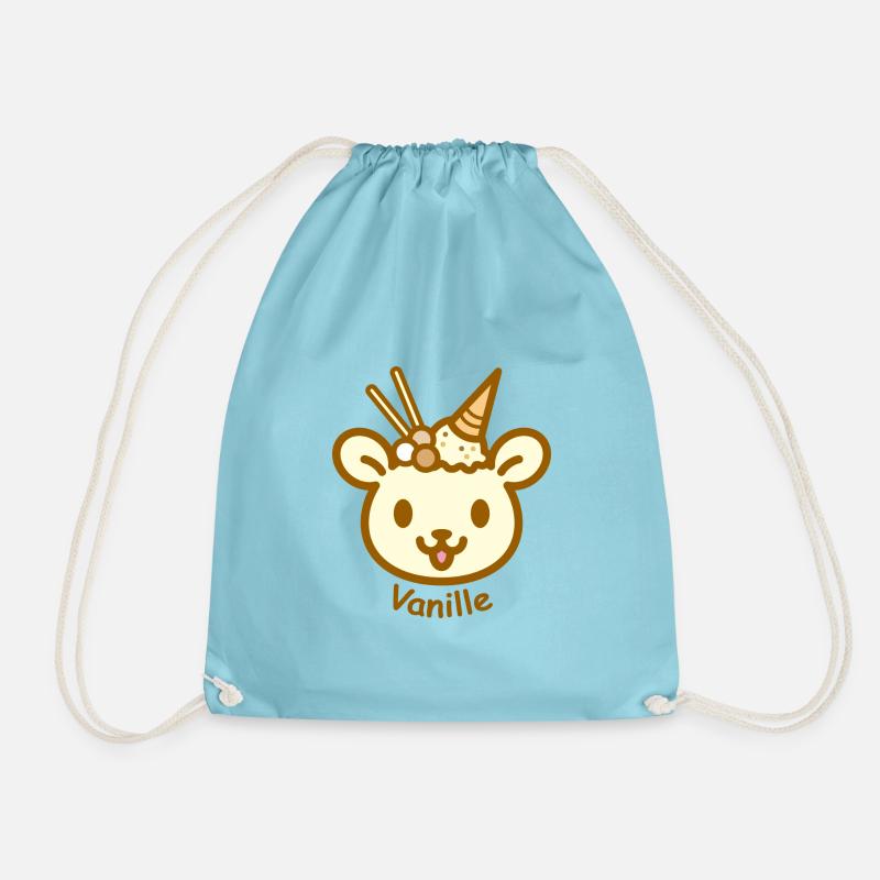 Eisbär Vanille - Turnbeutel - Aqua